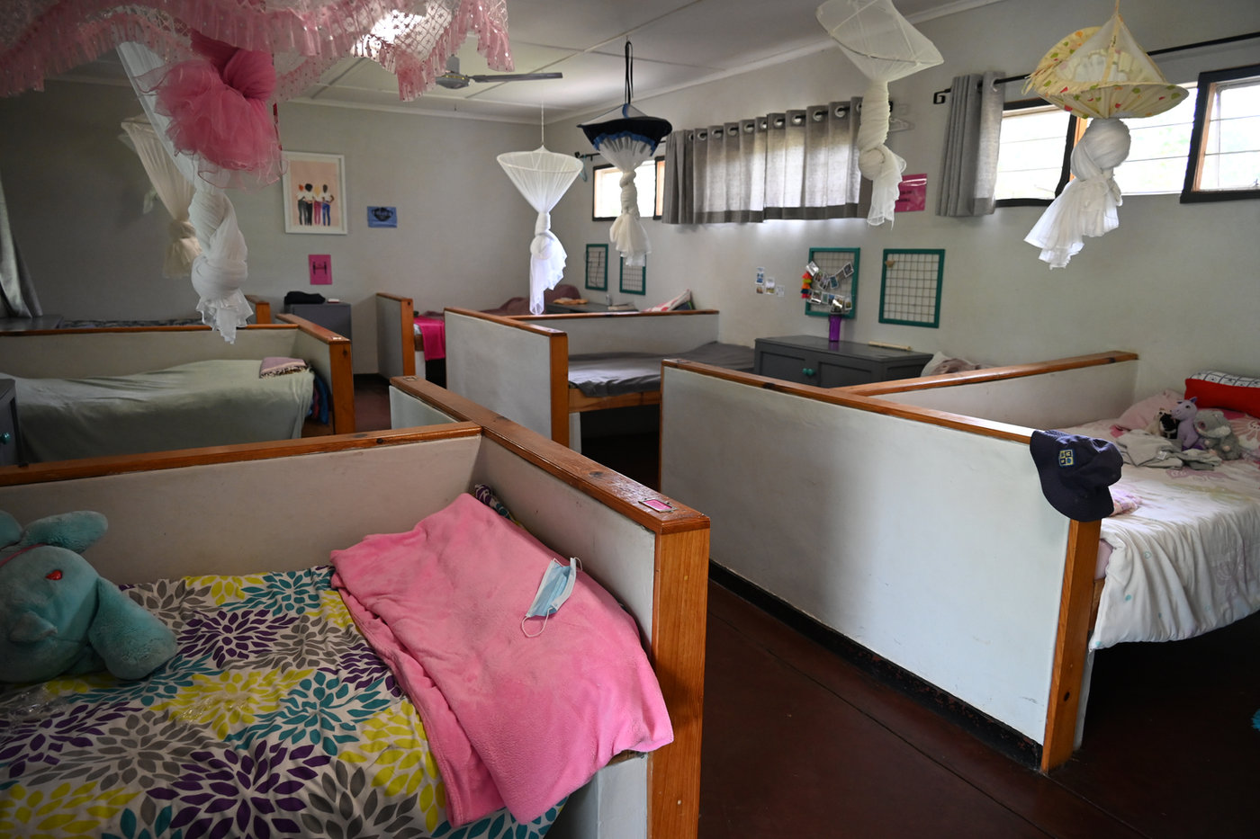 A boarding house bedroom at Musikili